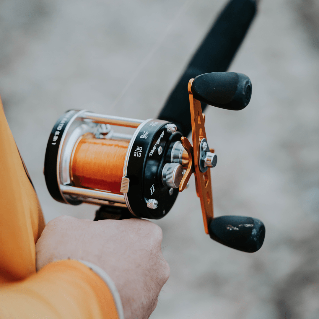 a fishing pole without a hook Blackfin Rods 7' Fin Legacy Circle Conventional Rod, Medium Power | For Color:Chartreuse Pepper A10-801CE-2 Price is for 1 13 Fishing Concept A3